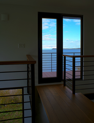 Loft door interior view.